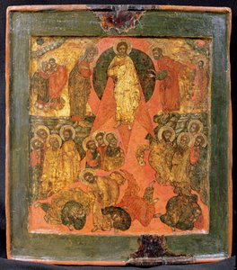 Transfigurasjonen (tempera på panelet) av Russian School