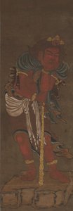 Attendant av Fudo Myoo, 1300-tallet av Ryushu Shutaku