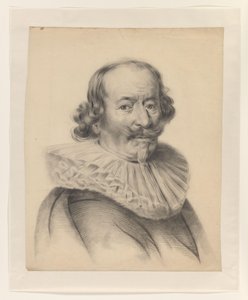 Portrett av en mann fra det syttende århundre av S.A. van der Heim
