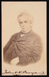 Portrett av John V. L. John VanSchaick Lansing Pruyn 1811-1877, før 1877. av SJ Thompson