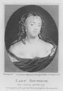 Lady Southesk (gravering) av S. (after) Harding