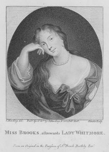 Frøken Brooks, etterpå Lady Whitmore (gravering)