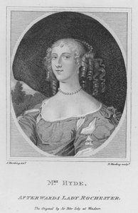 Fru Hyde, etterpå Lady Rochester (gravering)
