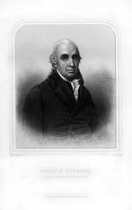 Dugald Stewart , skotsk filosof, 1870 av S. Freeman