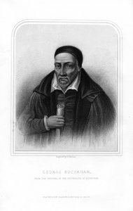 George Buchanan , skotsk historiker og humanistforsker, 1870. av S. Freeman