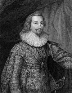 George Villiers, 1. hertug av Buckingham 1592-1628, 1824.