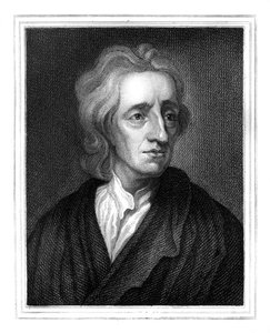 John Locke, engelsk filosof, 1825.