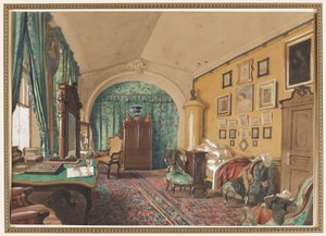 Interiør i en manns stue av S. Tolstoi