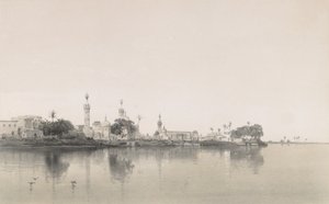 95. Fouah, ved Nilen, 1843. av Sabatier