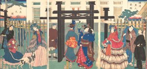 Foreign Business Establishment i Yokohama, 1861.