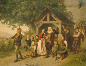 Gullbryllupet, 1857 av Salentin
