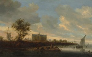 Utsikt over byen Alkmaar.