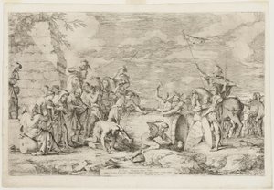 Atilius Regulus død av Salvator Rosa