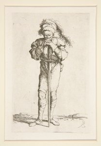 Diverse figurer (suite) av Salvator Rosa