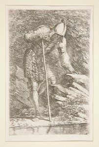 Diverse figurer (suite) av Salvator Rosa