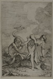 Glaucus og Scylla av Salvator Rosa