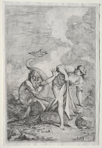 Glaucus og Scylla, ca. 1661 av Salvator Rosa
