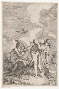 Scylla flykter fra Glaucus av Salvator Rosa