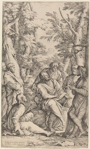 Akademiet til Platon av Salvator Rosa