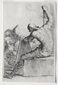 The Figurine Series: Figurine, 1656-57. av Salvator Rosa