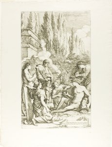 Geniet til Salvator Rosa av Salvator Rosa