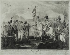 Nederlaget til marskalk Victor nær Borisov i november 1812, 1814 av Salvatore Cardelli