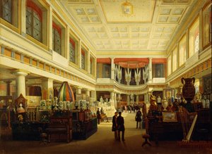 Første industriutstilling i Napoli i Sala Tarsia i 1854, Salvatore Fergola av Salvatore Fergola
