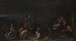 Hekser ved deres besvergelser, ca. 1646