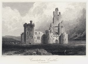 Courtstown Castle, Co Kilkenny (gravering) av Samuel (after) Austin