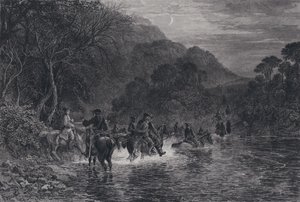 Illustrasjon for Rob Roy (gravering) av Samuel (after) Bough