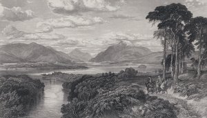 Illustrasjon for Rob Roy (gravering) av Samuel (after) Bough