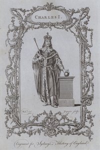 Charles I (gravering) av Samuel (after) Wale