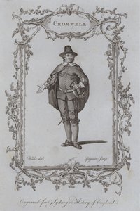 Cromwell (gravering) av Samuel (after) Wale
