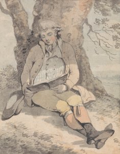 P. Wilkinson Esq. Å sitte i skyggen av en eik og lære å plystre av Samuel Alken