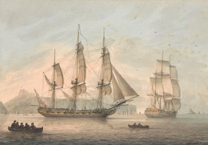 Ships of the Line utenfor Dover