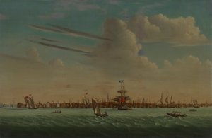 Utsikt over Charleston av Samuel Barnard