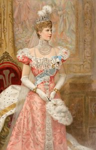 Hennes kongelige høyhet prinsessen av Wales, fra 'The Illustrated London News', 1902