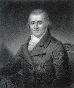 Caspar Wistar (1761-1818) gravert av William G. Jackman (fl.c.1841-60) (gravering) av Samuel Bell (after) Waugh