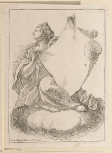 Kvinne med en klut i hendene Ulike design (serietittel) Opera Varia Historica, Poetica & Iconologica (serietittel)