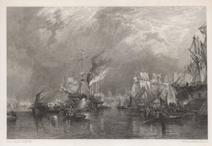 Havnen i London av Samuel Bough