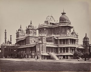 Lucknow. Kaiserpasset og utsikt fra sørøst av Samuel Bourne