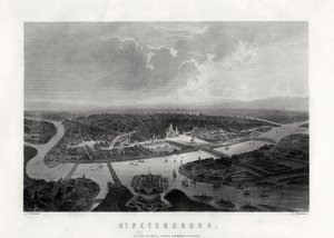 St Petersburg, Russland, 1800-tallet