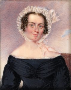 Portrett av en dame, 1837. av Samuel Broadbent