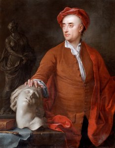 Portrett av John Michael Rysbrack, antatt, 1700-tallet.