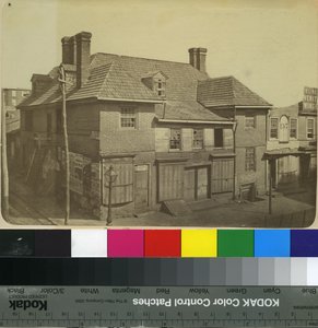 Skifertakhus, ca. 1868 av Samuel Castner