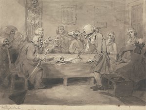 Et kverulerende komitémøte av Samuel Collings