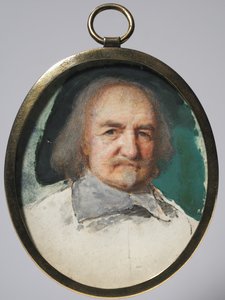 Portrett av Thomas Hobbes, ca. 1660.