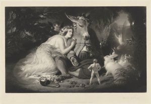 Midtsommernattsdrøm av Samuel Cousins after Sir Edwin Landseer