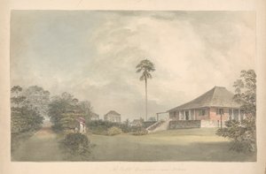 Mr. Crofts bungalow, nær Madras av Samuel Davis