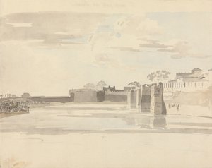 Østporten ved Tanjore (S. India) av Samuel Davis